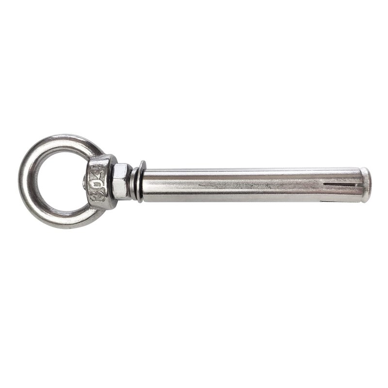JENSWILL Expansion Bolts Anchor Bolt 5 Pack M6*80mm 304 Stainless Steel Expansion Screws Bolts Eyes Ring Fastener Wall Concrete - Image 3